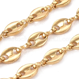 Vacuum Plating 304 Stainless Steel Coffee Bean Chains US-X-CHS-G011-14G