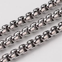 304 Stainless Steel Box Chains US-CHS-K001-37C