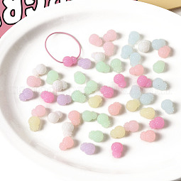 Opaque Acrylic Beads US-OACR-H038-19
