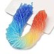 Transparent Painted Glass Beads Strands&nbsp;US-DGLA-A034-T4mm-A13-1