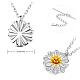 SHEGRACE Fashion Rhodium Plated 925 Sterling Silver Pendant Necklace US-JN123A-2