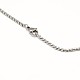 304 Stainless Steel Venetian Chain Necklace Making US-STAS-A028-N032P-3