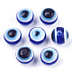 Evil Eye Resin Beads&nbsp;US-X-RESI-R140-8mm-01-1
