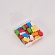 PandaHall Elite 50 Pcs Mixed Color Fish Wood Beads Gifts Ideas for Children's Day US-WOOD-PH0002-08M-LF-6