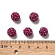 Pave Disco Ball Beads US-RB-A130-10mm-16-3