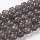 Natural Grey Agate Beads Strands US-G-G067-10mm-1-1