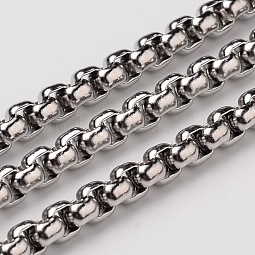 304 Stainless Steel Box Chains US-CHS-L015-19