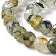 Natural Prehnite Beads Strands US-G-F717-11B-4