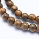 Natural African Padauk Wood Beads Strands US-WOOD-P011-02-8mm-3