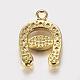 Long-Lasting Plated Brass Micro Pave Cubic Zirconia Enamel Charms US-ZIRC-L072-55G-2
