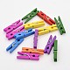 Wooden Craft Pegs Clips US-AJEW-D022-M-1