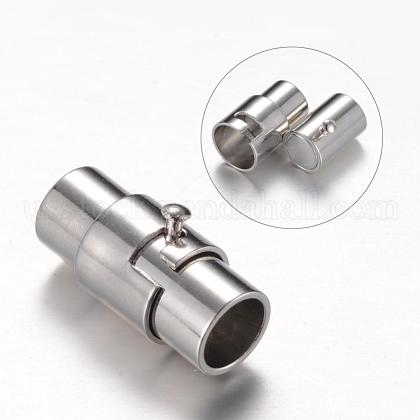 Brass Locking Tube Magnetic Clasps US-MC077-1