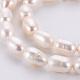 Natural Cultured Freshwater Pearl Beads Strands US-PEAR-Q015-036B-01-3