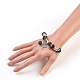 Handmade Glass Beads Charm Bracelets US-BJEW-JB03801-4