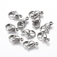 304 Stainless Steel Lobster Claw Clasps US-STAS-R050-12x7mm-1