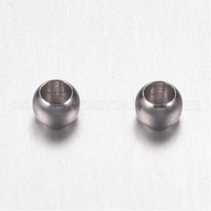 316 Surgical Stainless Steel Crimp Beads US-STAS-F117-03P-1