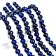 Natural Lapis Lazuli Beads Strands US-G-G087-8mm-4