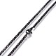 304 Stainless Steel Box Chain Necklaces US-NJEW-P244-01B-2