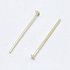 Brass Flat Head Pins US-KK-G331-11-0.7x45-NF-2
