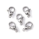 304 Stainless Steel Lobster Claw Clasps US-STAS-M262-01-12mm-3