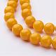 Natural Mashan Jade Round Beads Strands US-G-D263-10mm-XS07-2