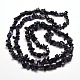 Synthetic  Blue Goldstone Chip Bead Strands US-G-M205-41-2