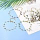 Natural Mixed Gemstone Chip Beaded Anklets US-AJEW-AN00454-2