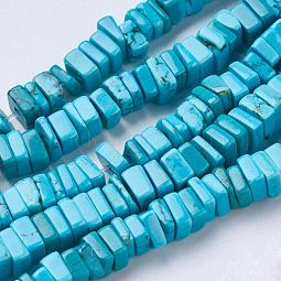 Natural Magnesite Beads Strands US-TURQ-K003-09C