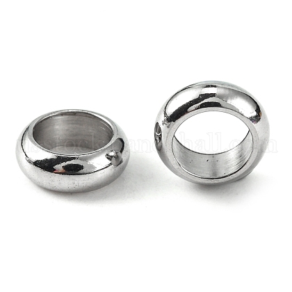 Ring 304 Stainless Steel Spacer Beads US-STAS-N020-11-8mm-1