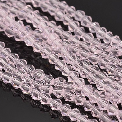 Bicone Glass Beads Strands US-EGLA-P016-4mm-13-1