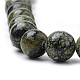 Natural Serpentine/Green Lace Stone Beads Strands US-G-S259-15-10mm-3