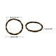Tibetan Style Linking Rings US-PALLOY-A017-AB-FF-2