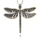 Vintage Dragonfly Pendant Necklace Findings US-ENAM-M001-16-2