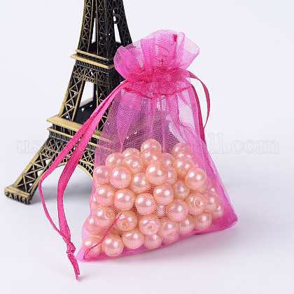 Organza Gift Bags with Drawstring US-OP-R016-7x9cm-07-1
