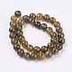 Natural Dragon Veins Agate Beads Strands US-G-G515-10mm-02A-2