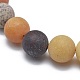 Natural Mixed Gemstone Bead Stretch Bracelets US-BJEW-K212-B-029-3