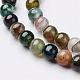 Natural Indian Agate Beads Strands US-GSR4mmC002-2