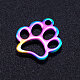 Ion Plating(IP) 201 Stainless Steel Pet Charms US-STAS-Q201-JN210-2