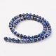 Natural Lapis Lazuli Beads Strands US-G-G099-8mm-7A-2