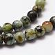 Natural African Turquoise(Jasper) Beads Strands US-G-D840-90-6mm-3