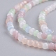 Faceted Glass Beads Strands US-GLAA-G074-A02-3