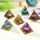Amethyst Crystal Pyramid Decorations US-JX073A-7