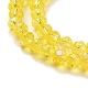 Electroplate Glass Beads Strands US-EGLA-A034-T8mm-L02-3