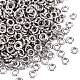 304 Stainless Steel Open Jump Rings US-STAS-Q186-02-4x1mm-2