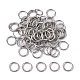 304 Stainless Steel Open Jump Rings US-STAS-Q186-02-8x1mm-1