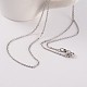 304 Stainless Steel Cable Chain Necklaces US-NJEW-JN01526-02-3