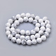 Natural Howlite Beads Strands US-G-S259-47-8mm-2
