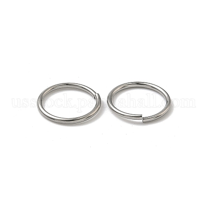 Tarnish Resistant 304 Stainless Steel Open Jump Rings&nbsp;US-STAS-J013-14xx1.2mm-01-4