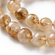 Natural Citrine Beads Strands US-G-S362-105C-3