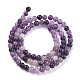 Natural Lepidolite/Purple Mica Stone Beads Strands US-G-K415-4mm-3